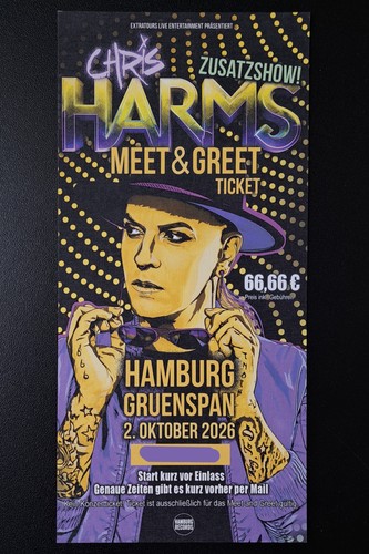 Meet greet ticket chris - &,