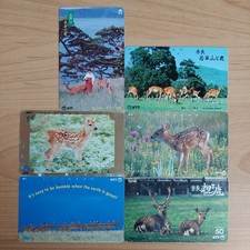 6 Telefonkarten Japan 1988/93