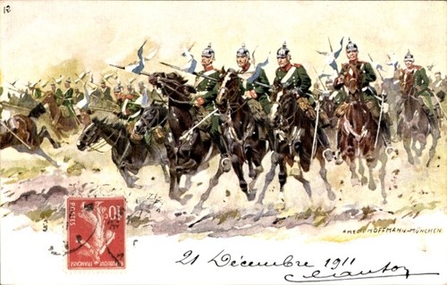 Künstler hoffmann anton - ak, hoffmann,