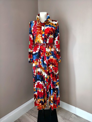 Buntes maxikleid stufenkleid - buntes,