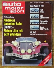 AMS 02/79 Test: Volvo 244/264