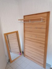 Garderoben Set  Paneel+ Spiegel