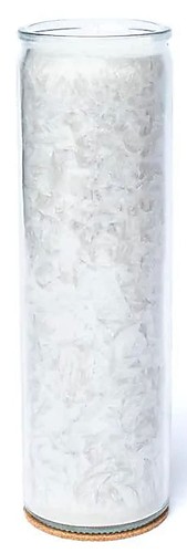 Kerze großen glas grau - im,