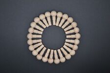 25 Ersatzzapfen, Reparatur, Verbinder,Holzeisenbahn, Brio, Heros, Steckstäbi