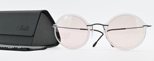 SILHOUETTE Sonnenbrille 9908 40 6051 Rund Flex Ultraleicht Titan Transparent Set