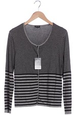 Gerry Weber Strickjacke Damen Cardigan Jacke Gr. EU 42 Grau #k2l24n5