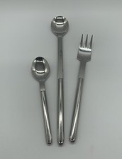 MONO OVAL Limonadenlöffel Mokkalöffel Kuchengabel 18/8 Edelstahl Designbesteck