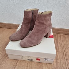 Högl Damen Stiefelette Gr. 4,5 37 37,5 Velour Leder