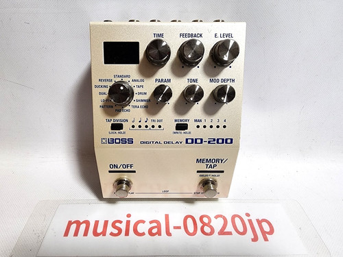 Boss 200 digital delay - dd-200,