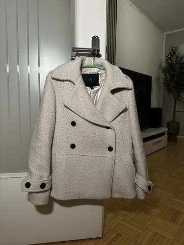 Bouclé mantel mit wolle - bouclÉ-mantel, zara