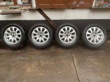 Komplettsatz Original BMW 7er E65 - 17 Zoll Alufelgen auf Winterreifen