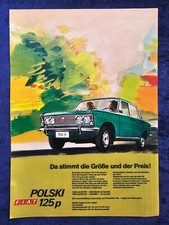 Polski Fiat 125 p, originale