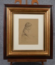 Original Zeichnung Mädchen