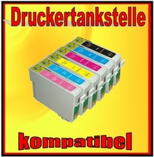 6 x Patrone für EPSON STYLUS PHOTO PX720WD PX730WD PX800FW ersetzt T0791 - T0796