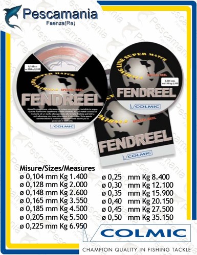 Monofilament japanisch colmic - monofilament,