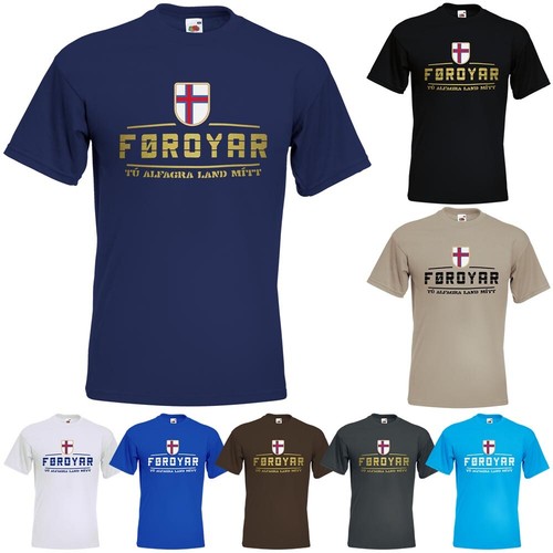 Färöer fanshirt trikot - färöer,