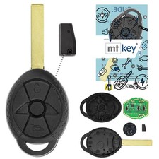 Funk Schlüssel 434MHZ ID46 für MINI ONE D COOPER S R50 R52 R53 Fernbedienung