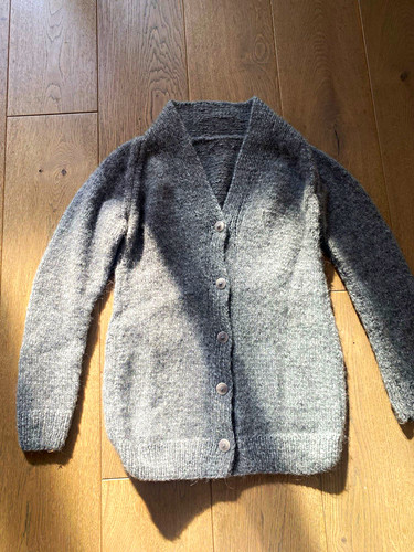 Neue handgestrickte kuschlige