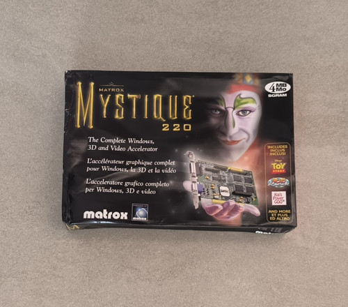 Matrox mystique 220 4mb - mystique,