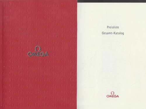 Omega watches 2001 - omega, 2001.
