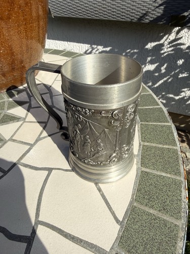 Zinnbecher reines zinn punze - zinnbecher,