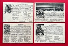 4 x Erzgebirge Lied AK von Hans Soph um 1930 Dn Zipp, Mei Stübela, Gutn ( 115890