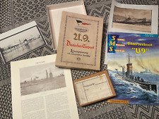 Deutsche Seepost Kiste Kriegsmarine Reichsmarine U- Boot U9 WK1  Kapitän Militär