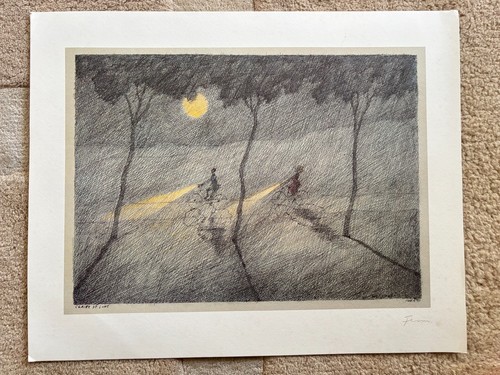 Paul flora offset lithografie - paul, offset-lithografie