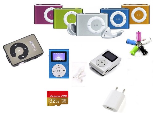 Mini mp3 player - mp3-player, aluminium