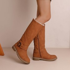 Damen Stiefel warm gefüttert Winter Boots Stiefeletten Schnee Schuhe NEU ST81 