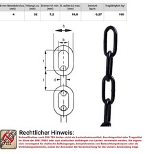 Gliederkette Stahlkette