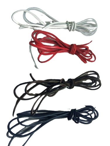 Rindsleder lederschnur flaches - rindsleder-lederschnur,