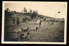 Foto - Soldaten mit Granatwerfer - 2.WK