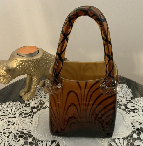 Glastasche vase mit - vase, -mit