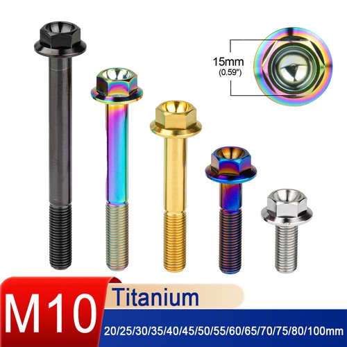 M10 titanschrauben flansch - titanschrauben,