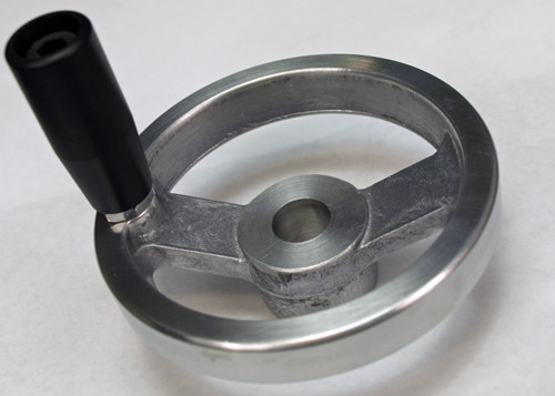 Aluminium maschinenhandrad - aluminium,