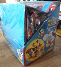 Micky Maus Sticker Story 90 Jahre Figuren-Display OVP 14 Tüten Eingeschweißt Neu