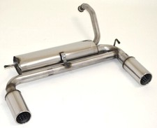 Friedrich Motorsport Sportauspuff Duplex Auspuff für Peugeot 107 ab Bj. 2005 1.0