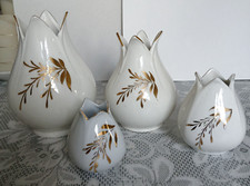 VASEN DDR  4 Stück  PORZELLAN