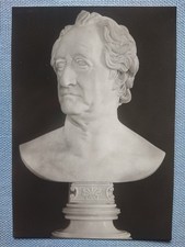 alte Ansichtskarte Postkarte AK Klassizismus Goethebüste Goethe Daniel Rauch