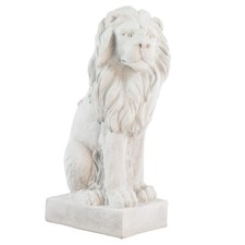 XL Löwe Skulptur Figur Statue Garten Haus Antik-Stil Gartendeko 75cm Torwächter