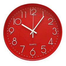 30 cm, Moderne Wanduhr mit