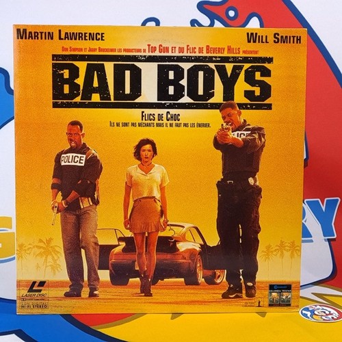 Bad boys laser disc - boys, pal