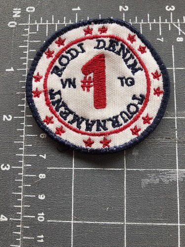 Rodi denim tournament patch - rodi,