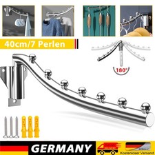 Kleiderlüfter Klappbar,Drehbarer Kleiderlüfter Balkon Wandkleiderhaken Klappbar