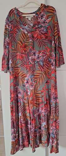 Sommerdamenkleid 44 bunt - sommerdamenkleid,