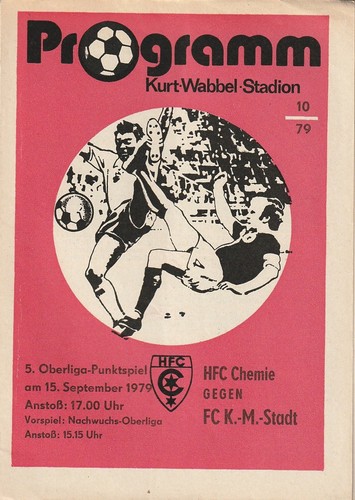 Programmheft hfc chemie gegen - programmheft,