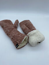 Jack Wolskin High Loft Knit Fäustlinge Handschuhe Größe M, altrosa