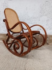 Schaukelstuhl Vintage Bugholz