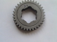 Simson S 51 Kr 51/2 Losrad Schaltrad 34 Zähne Letzter Gang 3 und 4 Gang Motor